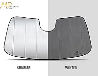 Vista 7 de Parasol plegable para parabrisas de ajuste personalizado para Toyota GR Supra Coupe 2020 2021 2022 2022 2023 2024 2025, parasol compacto, bloquea