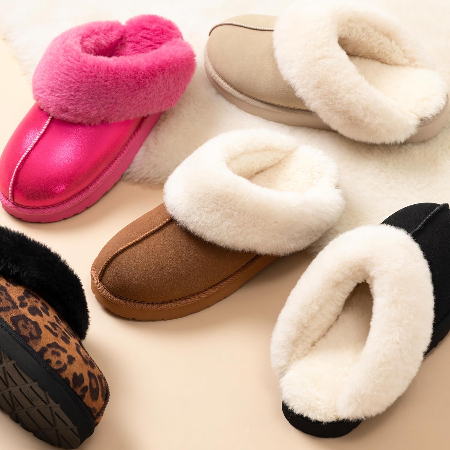 LazyStep Women's Madge Fuzzy Slippers - Image 6