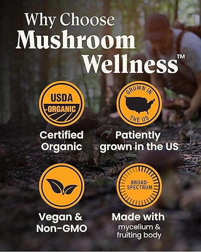 Miniatura 5 de Herb Pharm Bienestar de hongos Todos los días 10