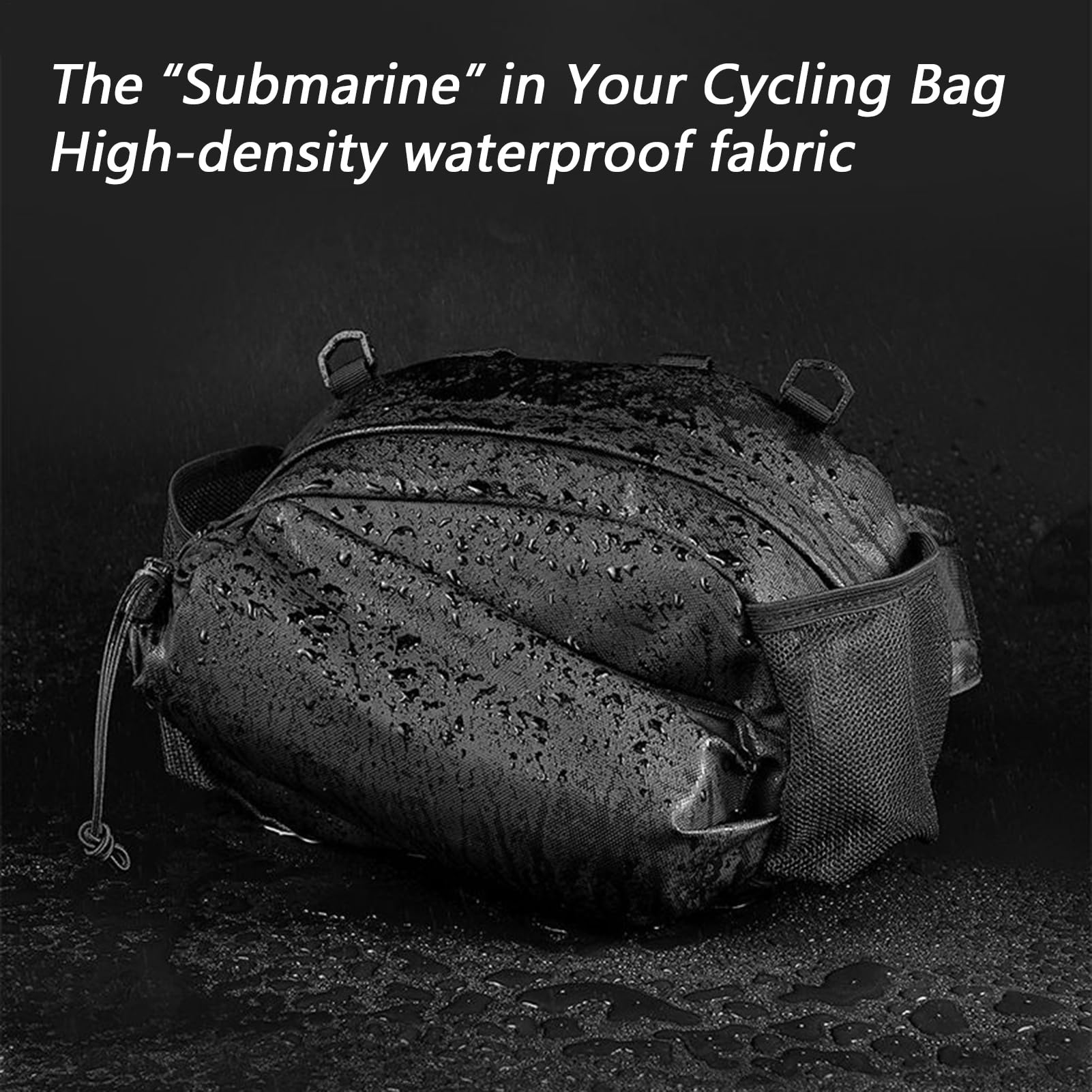 Bolsa Para Manillar De Bicicleta De Almacenamiento Impermeable Para