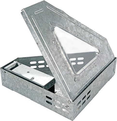 Miniatura 6 de Southern Homewares Humane - Unidad de esquina repetidora de trampa para ratones captura y libera diseño seguro reutilizable