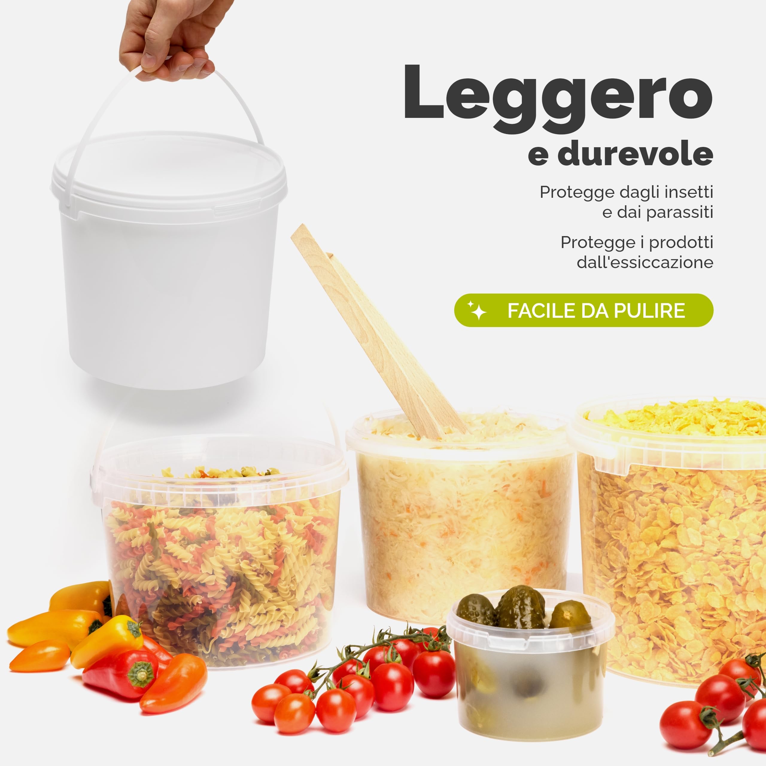 Secchio In Plastica Per Alimenti | Confronta prezzi