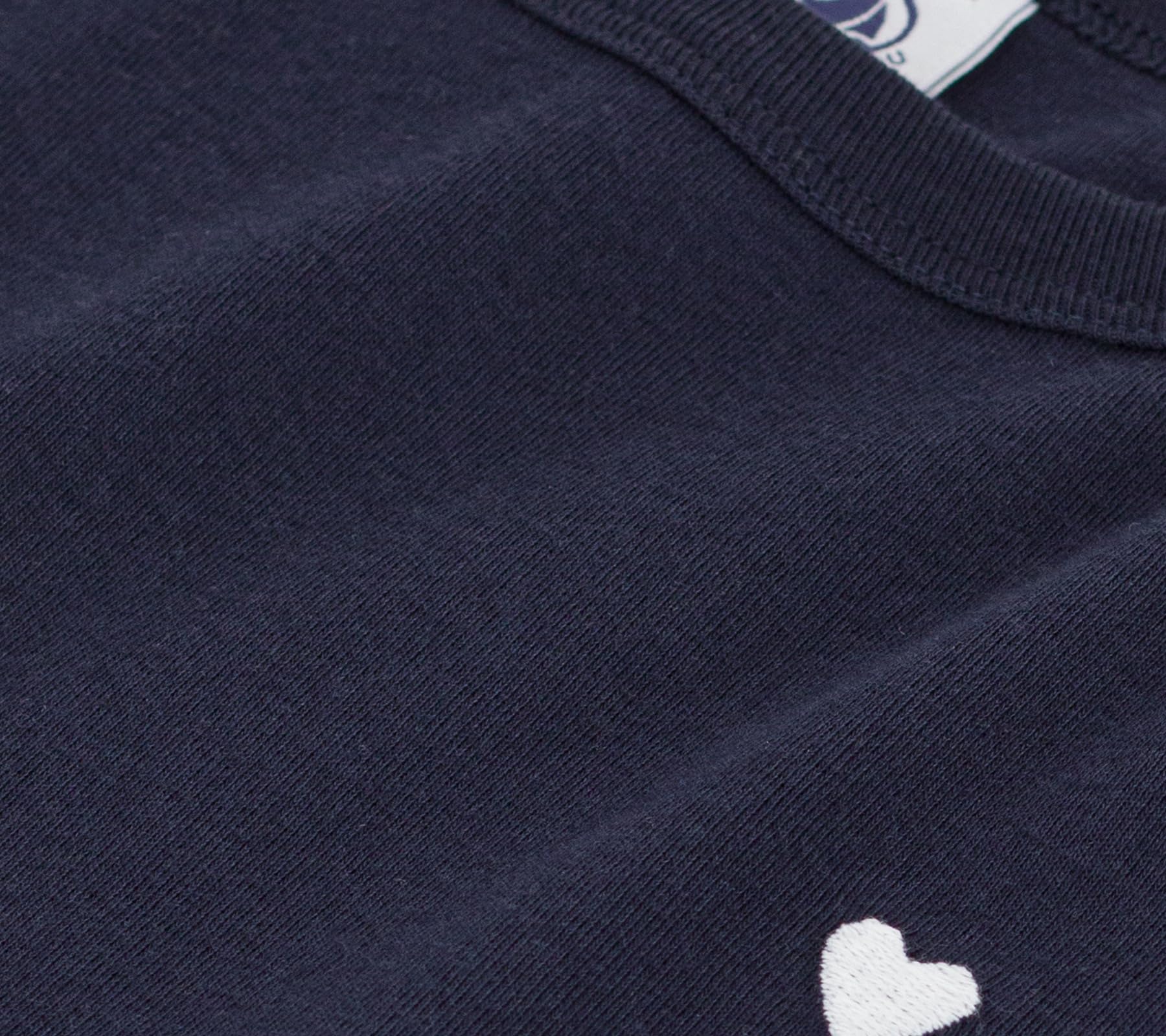 Petit Bateau Robe Enfant en Coton Manches Courtes Unie Apparel Mixte bébé (Lot de 1)