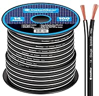 Vista 13 de InstallGear Cable de altavoz de calibre 14, cable de 100 pies, cable de cable de altavoz de 14 AWG, cables de tacto suave de especificaciones