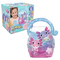 ANIMAGIC – Let’s Glo Axolotl Bubble Reef | Acquario interattivo + 2 axolotl rosa &