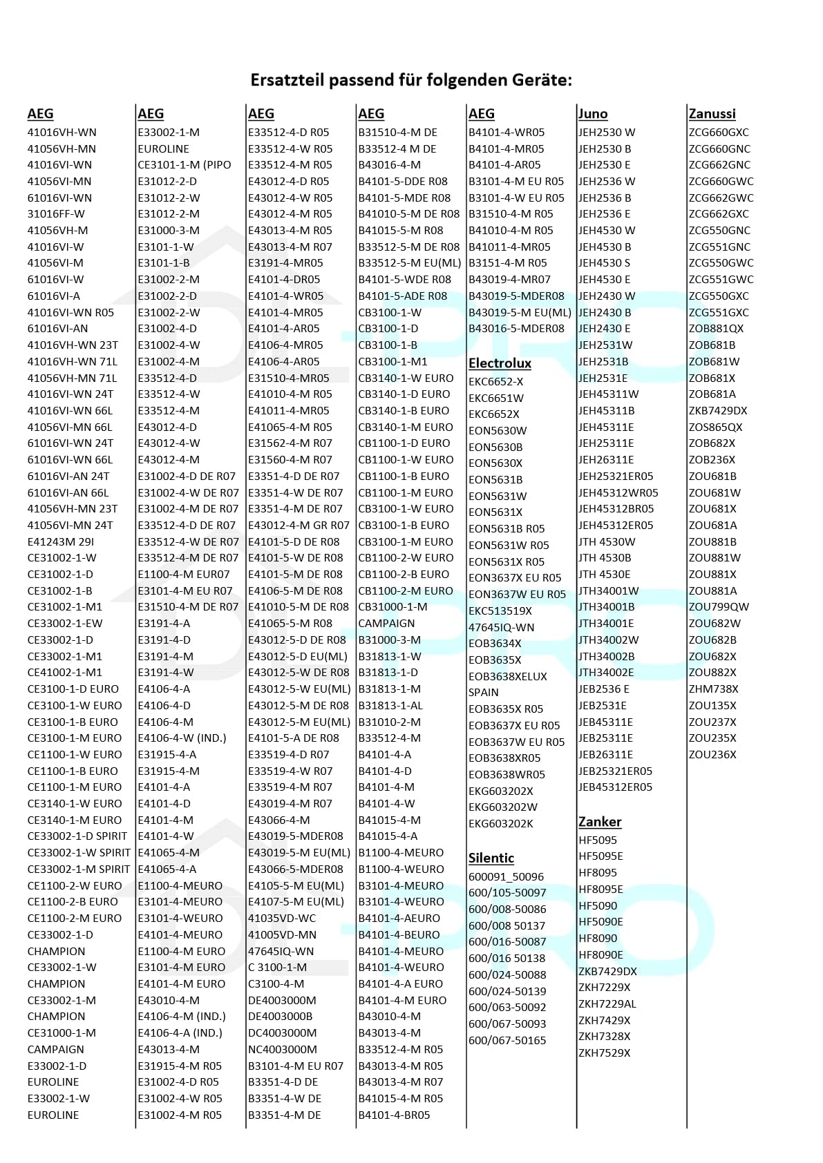 DL-pro Interruptor selector de programación con indicador para Electrolux AEG Juno Zanker Zanussi 387124702/3 3871247023 Interruptor para vitrocerámica, horno