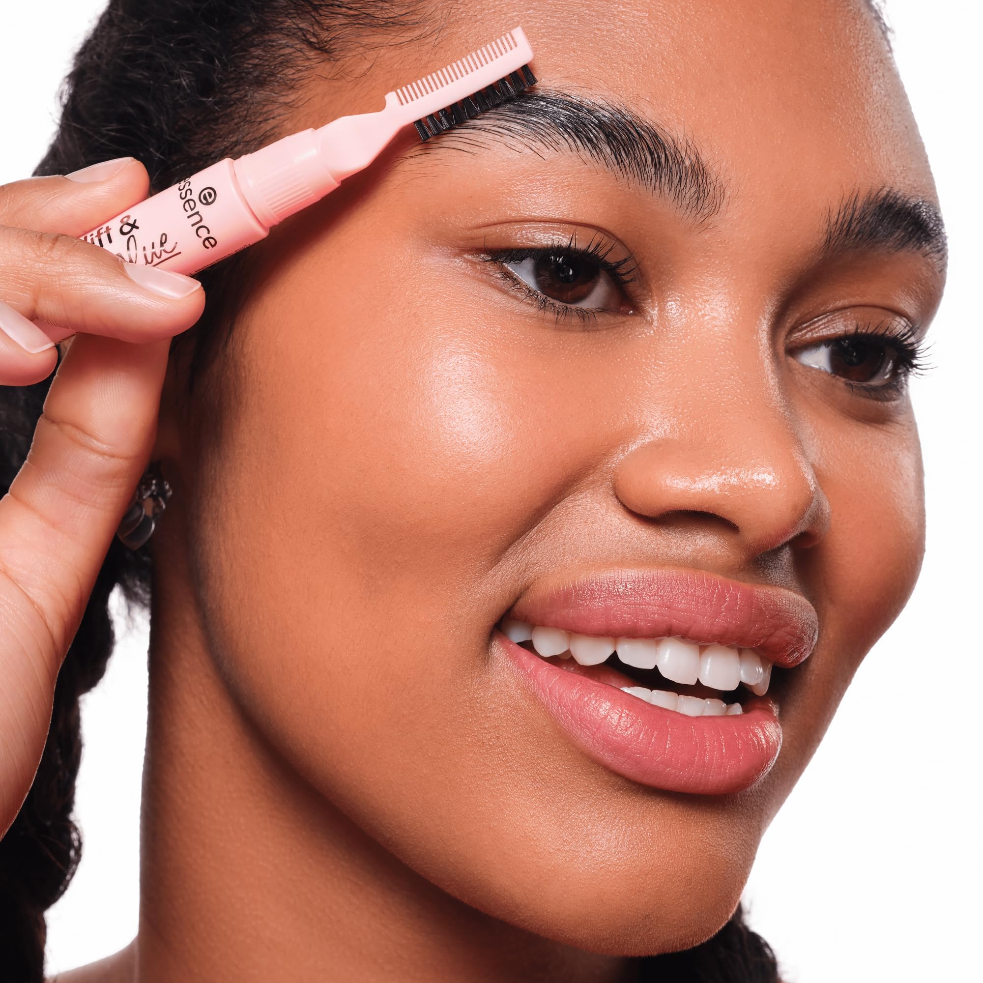 essence | Brow Lift & Freeze Glue | Fluffy, Flake Free Brows| 3-in-1 Applicator | Vegan & Cruelty Free