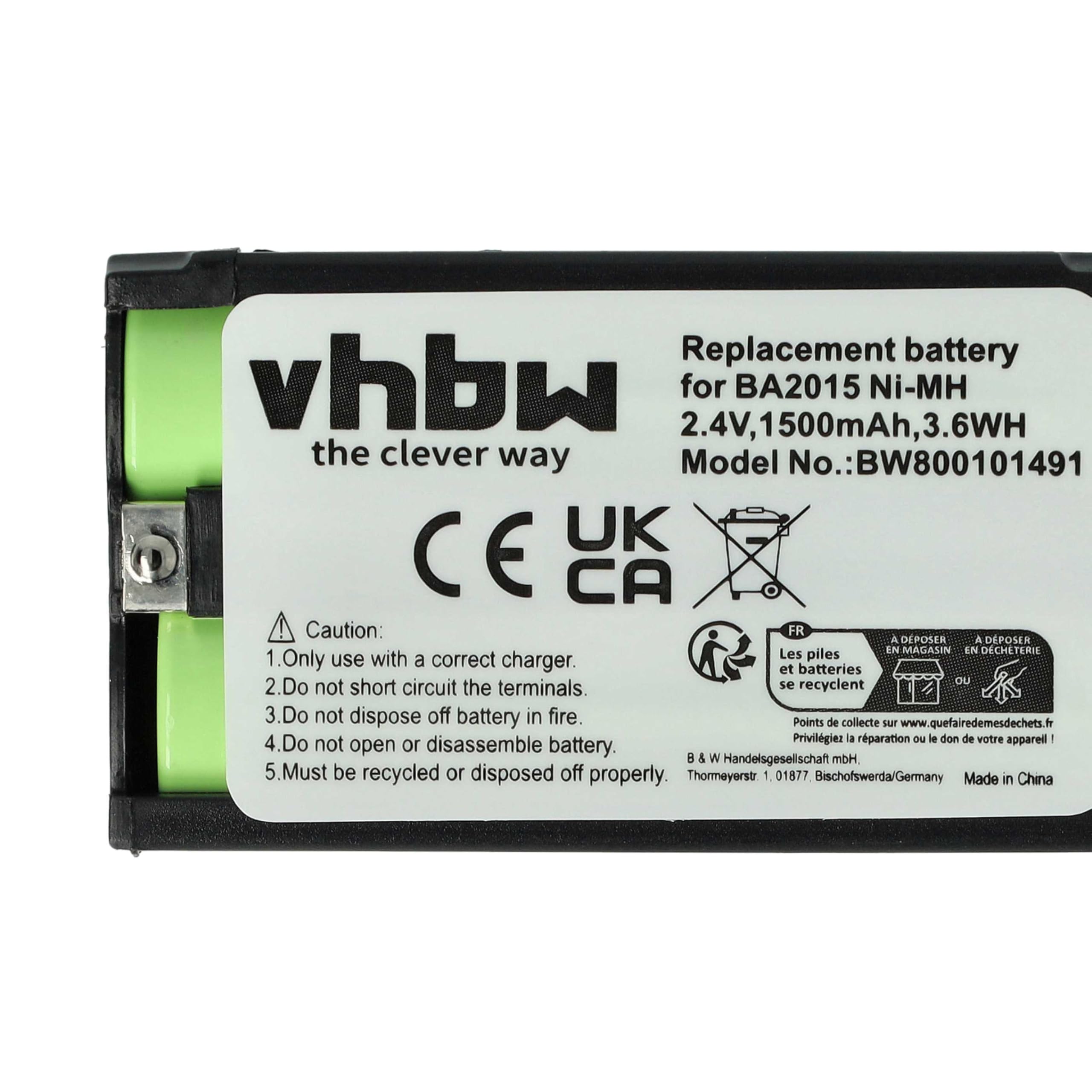 vhbw 10x Batterie Compatible avec Sennheiser EW 335 G2