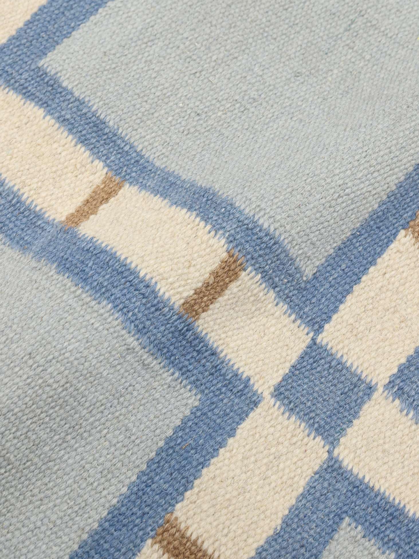 RugVista Kalmar Tapis, 140 x 200 cm, Bleu