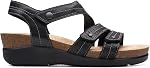 Clarks womens Calenne Clara Wedge Sandal