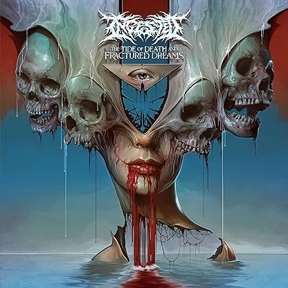 TIDE OF DEATH & FRACTURED DREAMS (LIMEADE VINYL) por Ingested — capa do álbum
