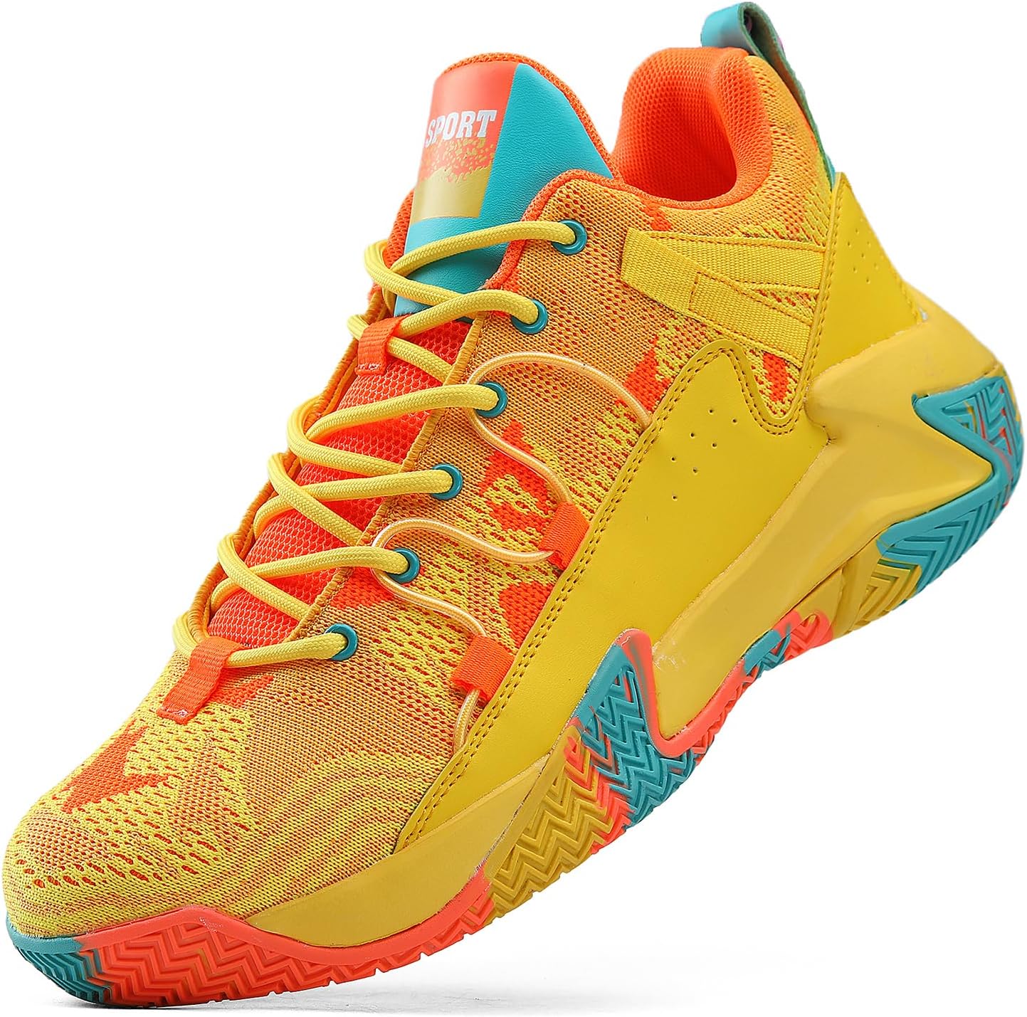 nike basketball shoes yellow