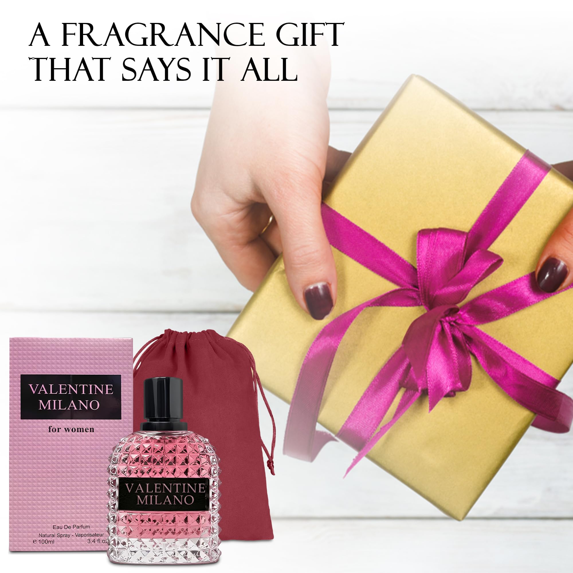 Amazon.com : AFLUXE Valentine Milano Eau de Parfum Spray Perfume