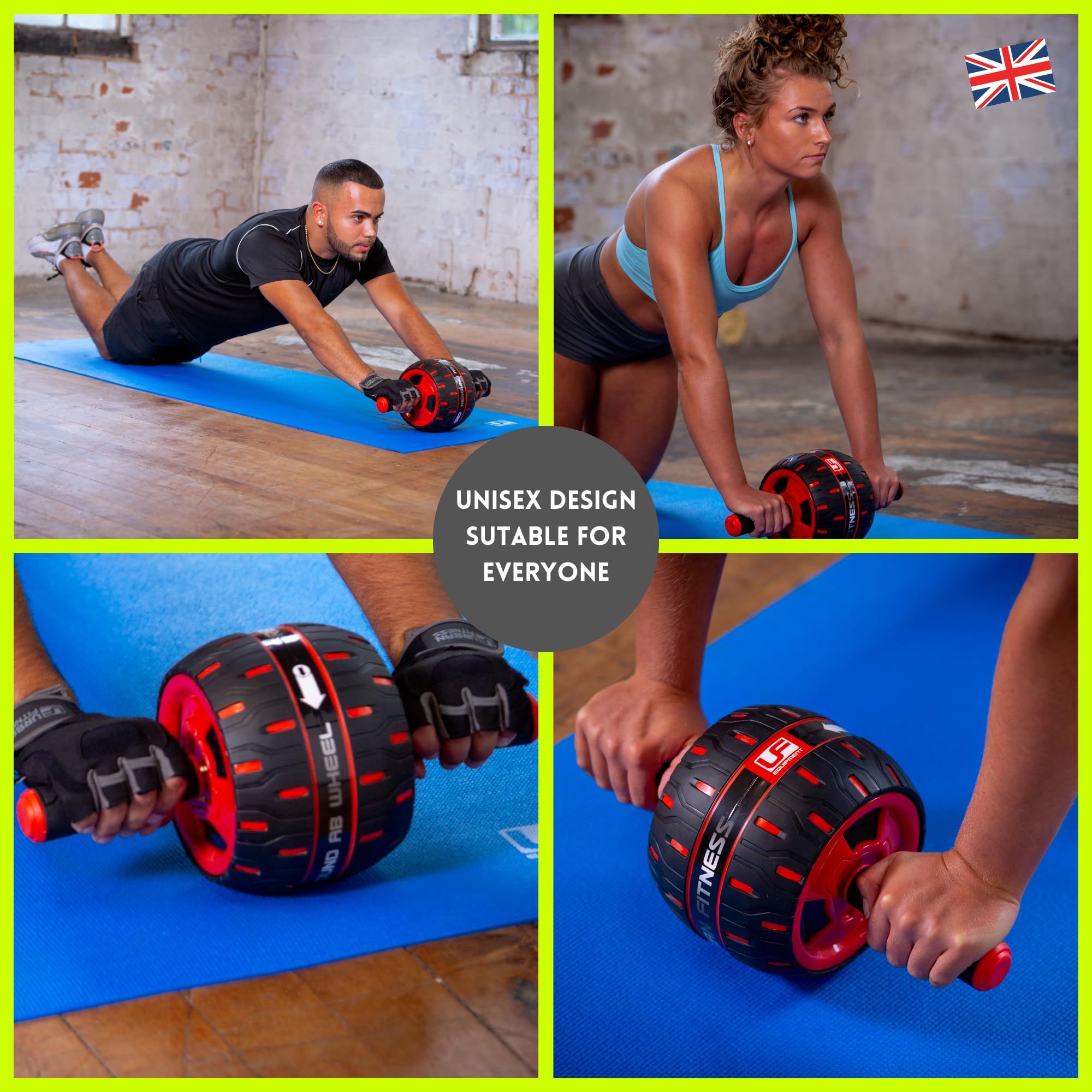 Urban Fitness Rebound Ab Wheel
