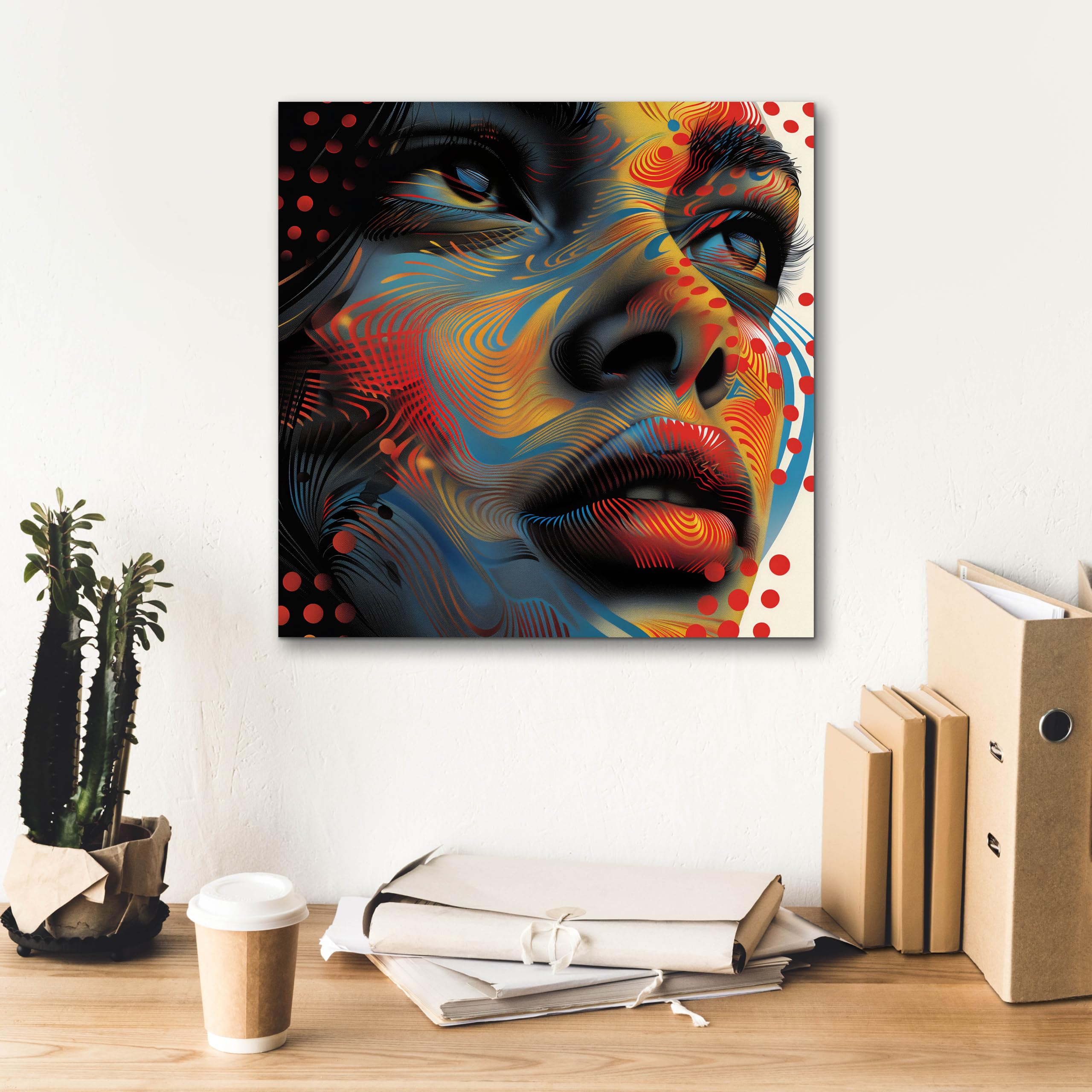Amazon.com: Epic Graffiti 'The Woman Of Many Colors' by Andreas