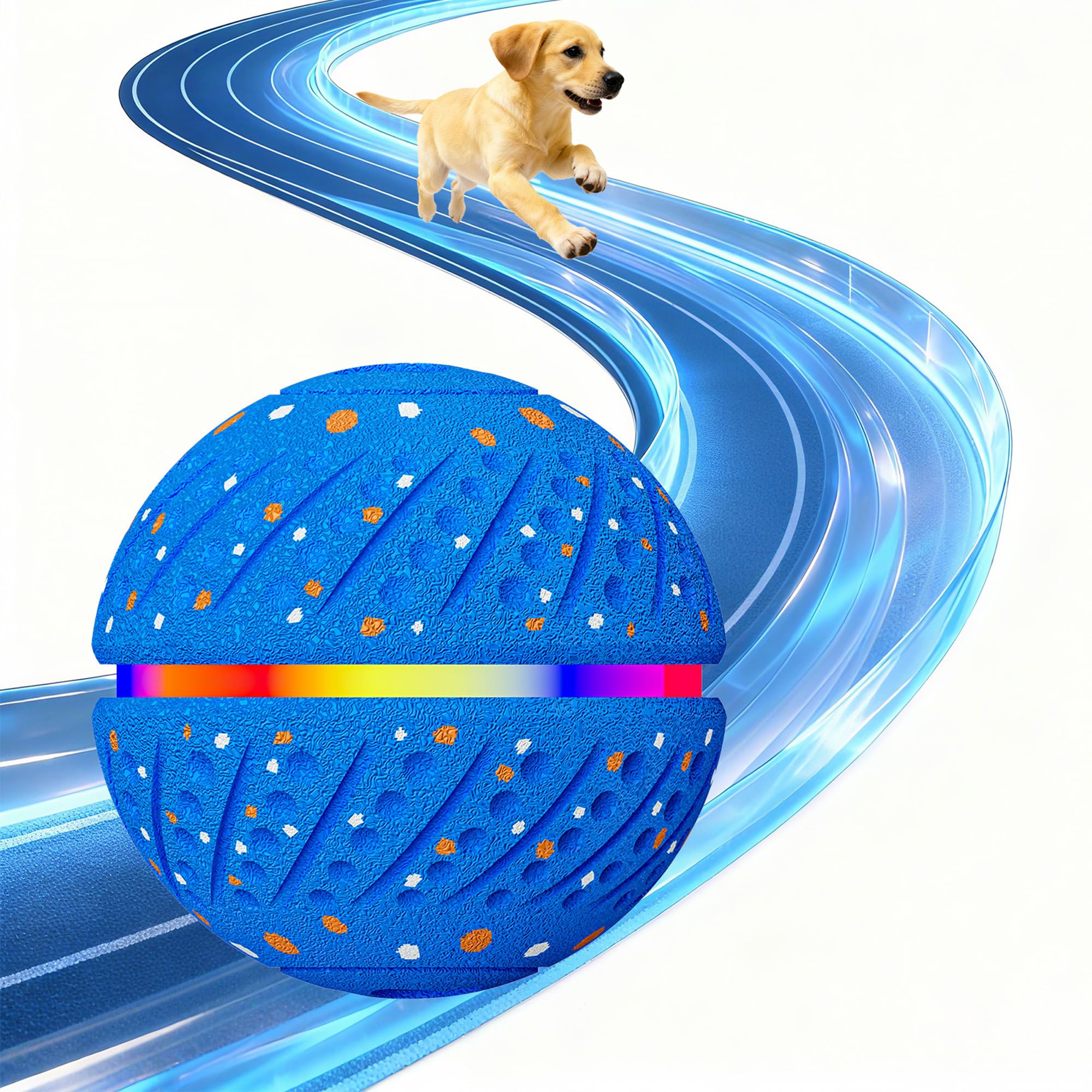 Smart Interactive Dog Toy, Dog Balls Automatic Moving Bouncing Rotating