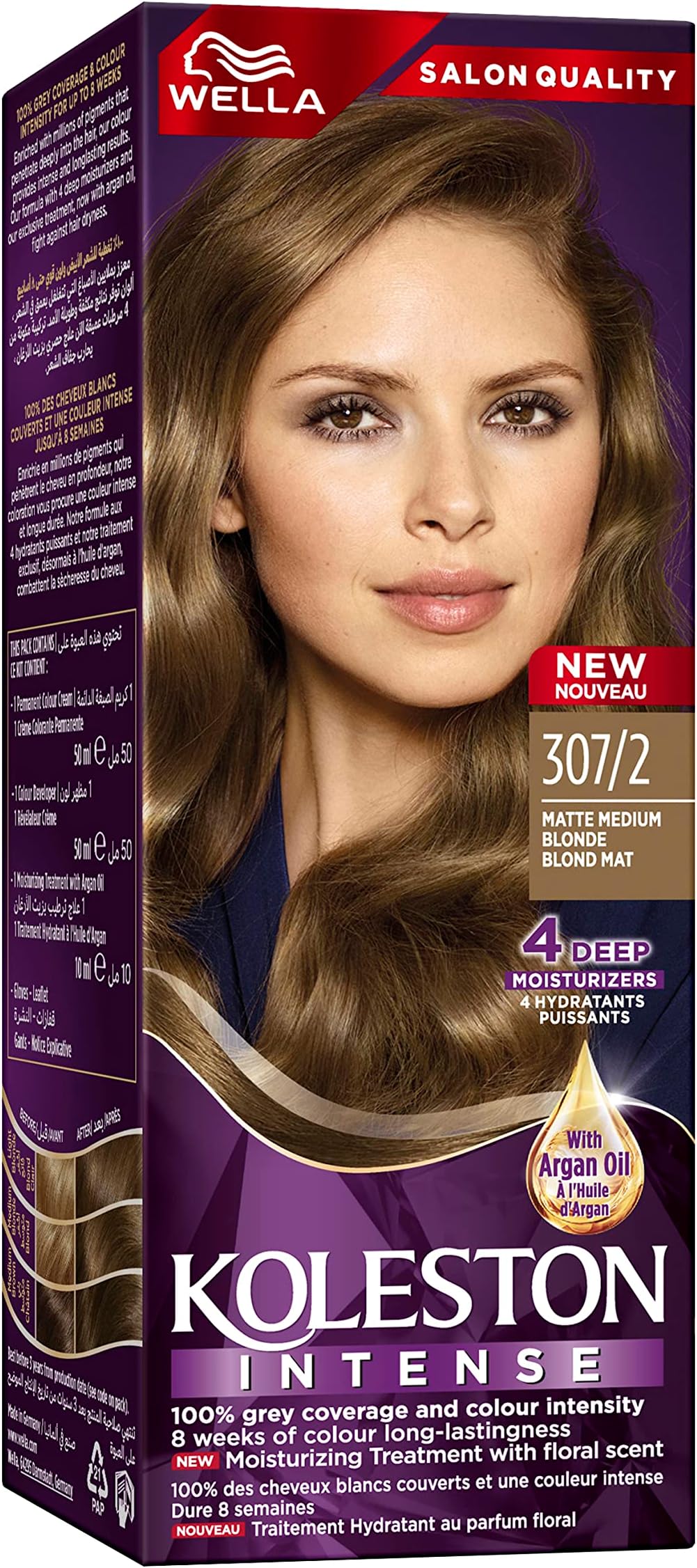 KOLESTON INTENSE SEMIKIT 307/2 MATTE MEDIUM BLONDE