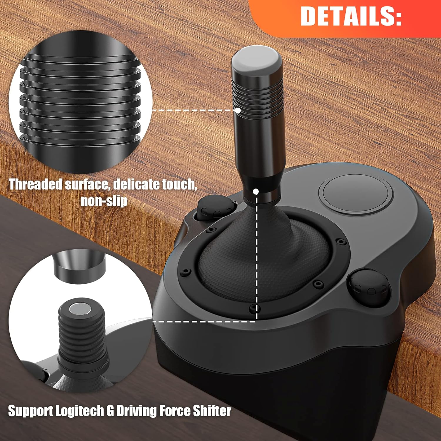 Buy aikeec Gear Shifter Knobs and Adapter Compatible with Logitech G29