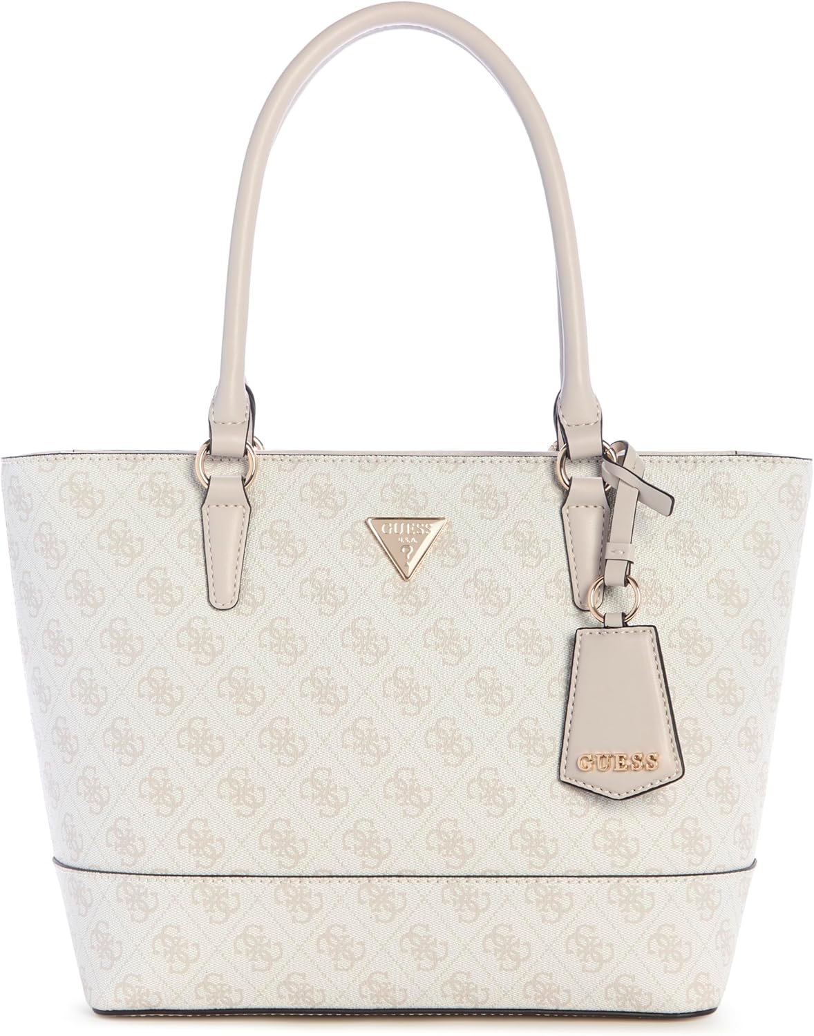 GUESS womens Sarai Logo Top Zip Tote