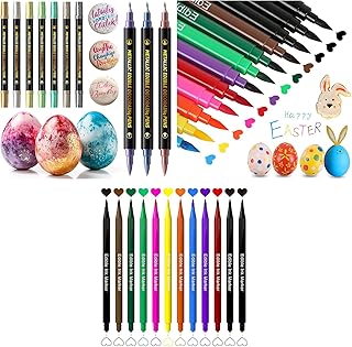 Edible Markers for Cookie Decorating，34Pcs Food Coloring Pens