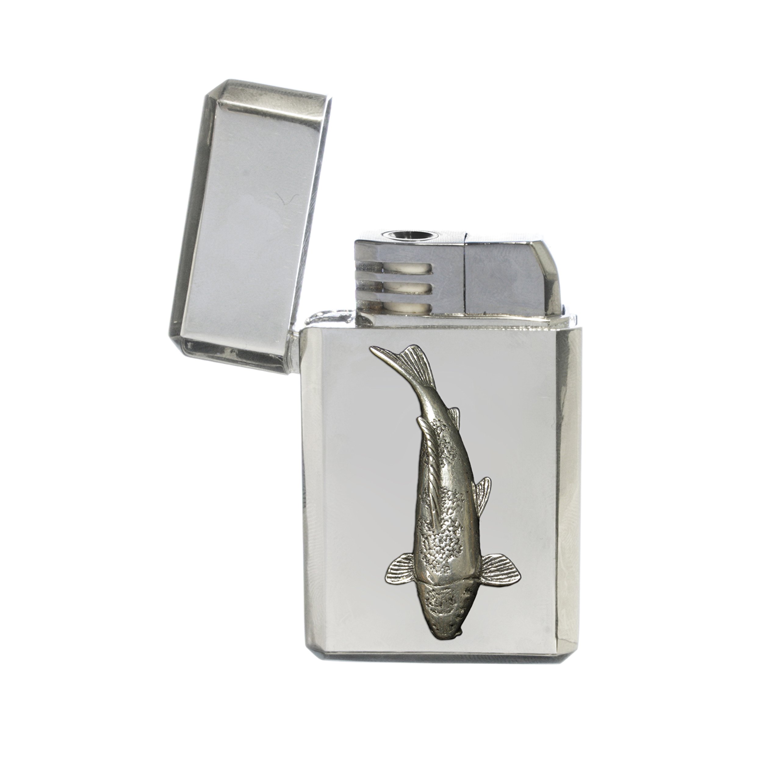 Koi carp stormproof gas lighter