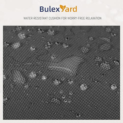 Miniatura 24 de Silla colgante de huevo, de mimbre y ratán, cojines resistentes a los rayos ultravioleta, capacidad de 350 libras, para dormitorio, balcón, patio