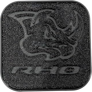 3 Boyz Printz Hitch Cover RHO Truck, Dark Gray, 2in Receiver