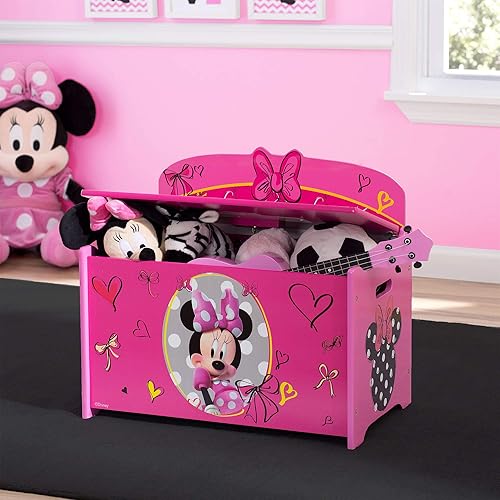 Miniatura 2 de Caja para juguetes Delta Children Deluxe Disney Frozen II, Disney Mickey Mouse, Disney Minnie Mouse, Disney Princess, Disney/Pixar Cars, PAW Patrol,