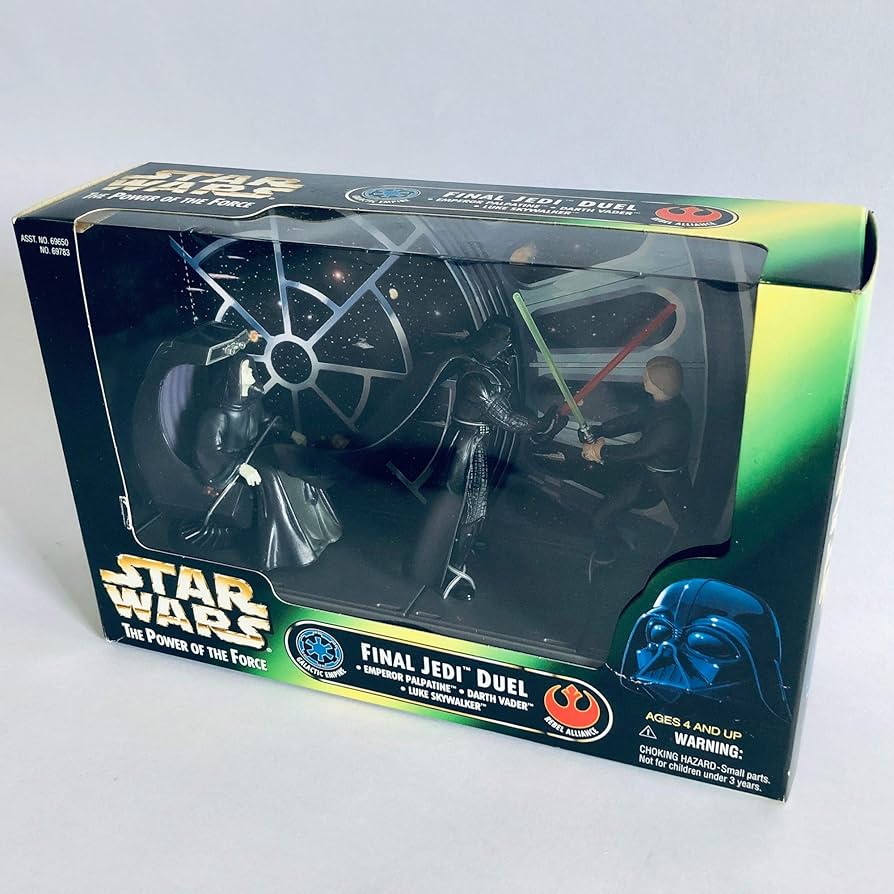 STAR WARS Final Jedi Duel フィギュア Amazon.co.jp: Star Wars Power of the Force Final Jedi Duel