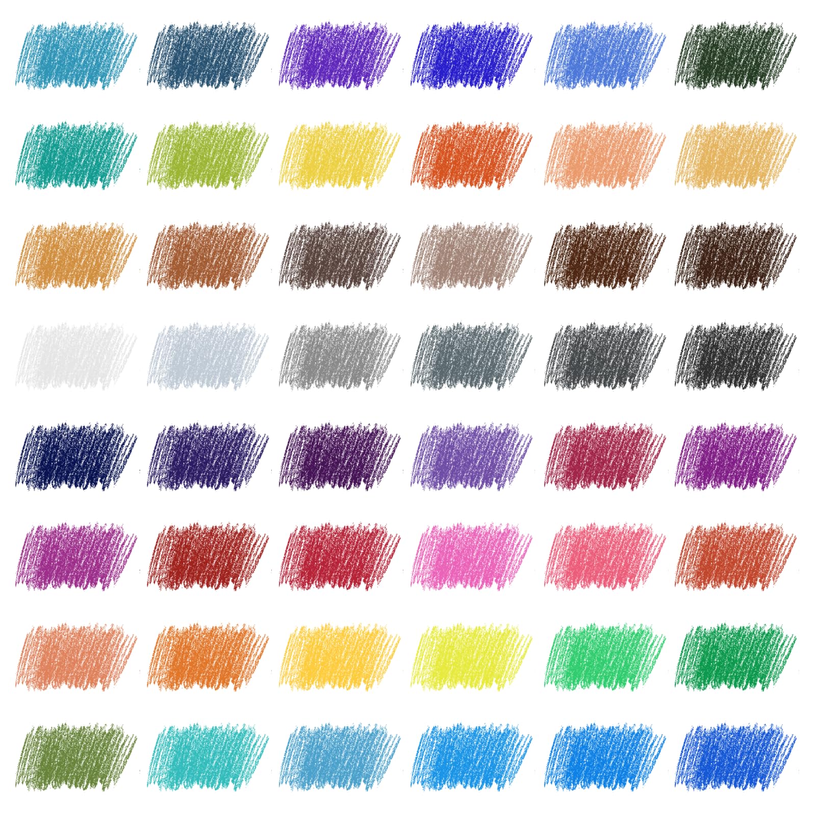 WISYOK 48 Colouring Pencils, Coloured Pencils for Adults Kids Colour Pencils, Polychromos Drawing Art Pencils - Image 3