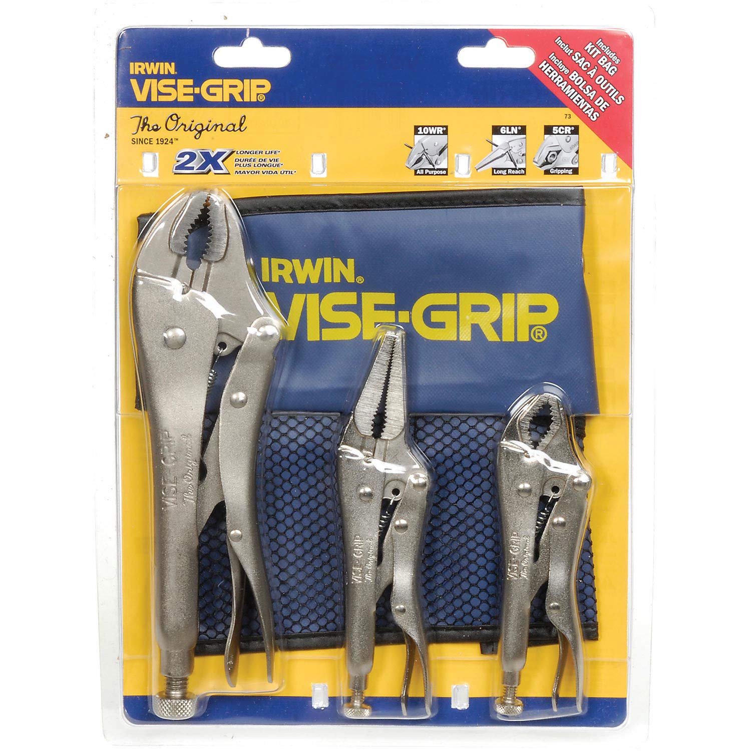 IRWIN Vise-Grip TVG73 3 Piece Pliers Set