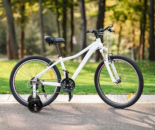 Miniatura 3 de MOSHAY Rueda de entrenamiento para hacer zoom en bicicleta para bicicletas variables de 16, 18, 20, 22, 24 pulgadas