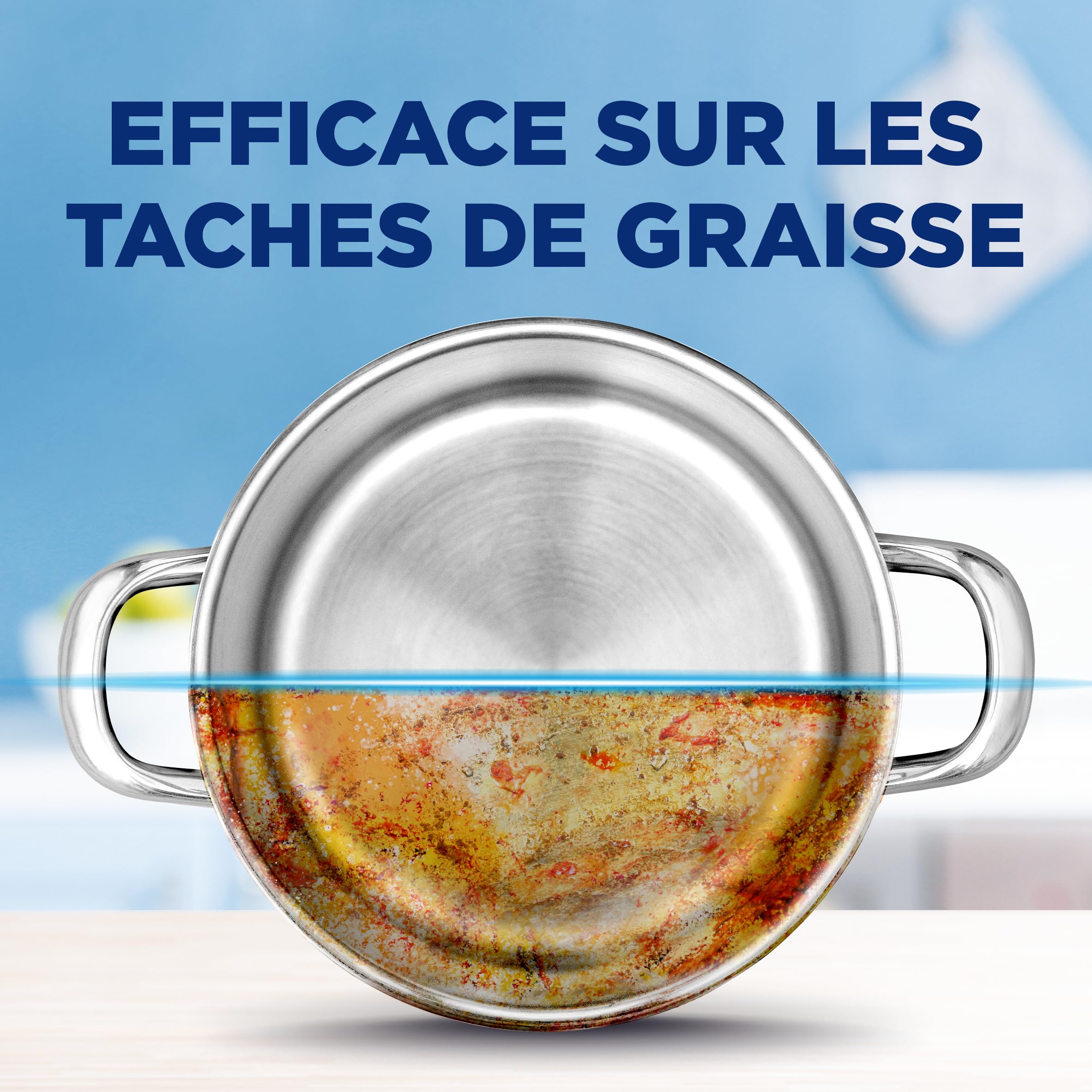 Finish Pastilles Lave-Vaisselle Powerball Comprimé Sans parfum All in One Max - 100 Tablettes Lave-Vaisselle