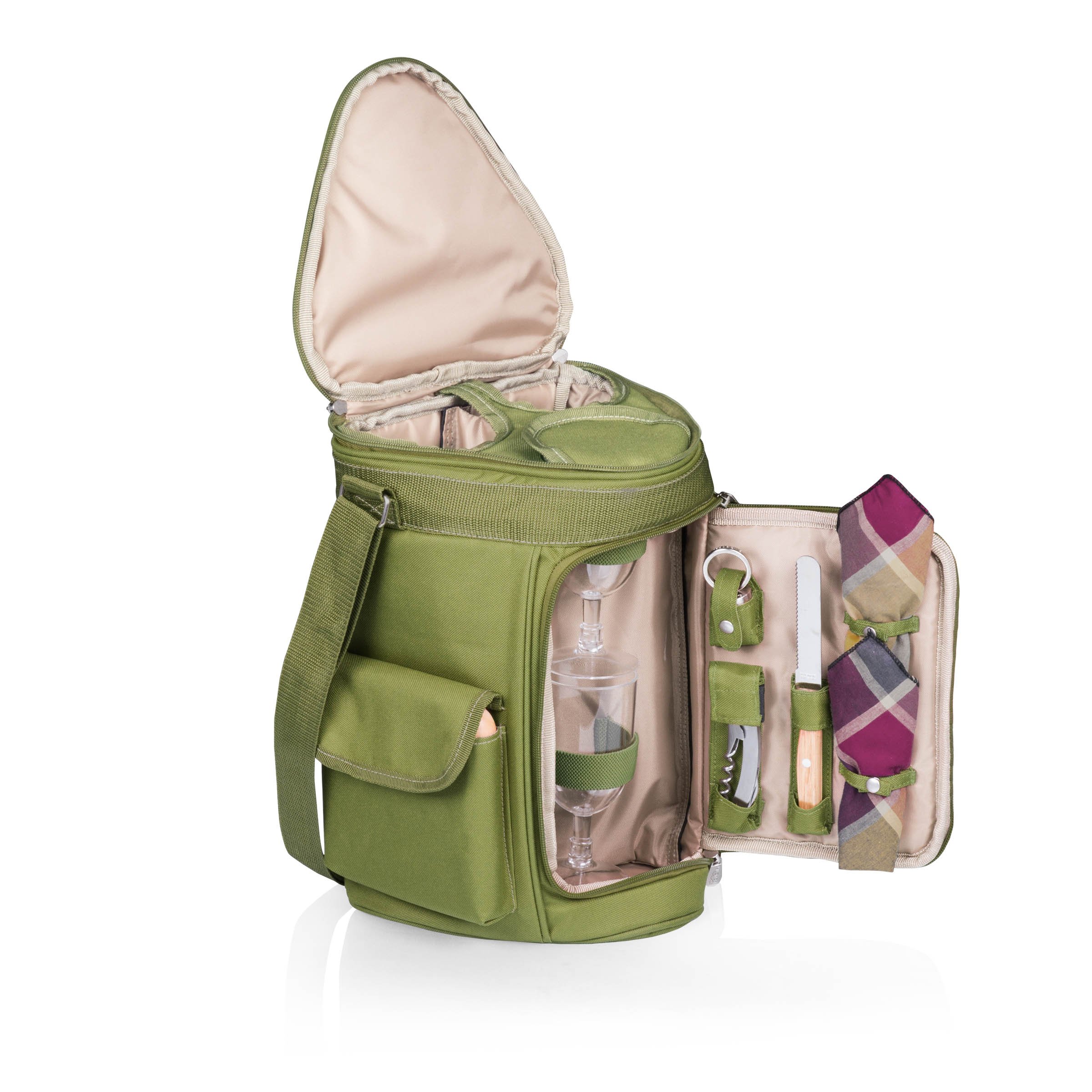 Amazon.com: Picnic Time Meritage Insulated Triangular Wine and
