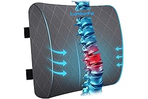 Lumbar Support Pillow: Comfort for Car and Office Chair