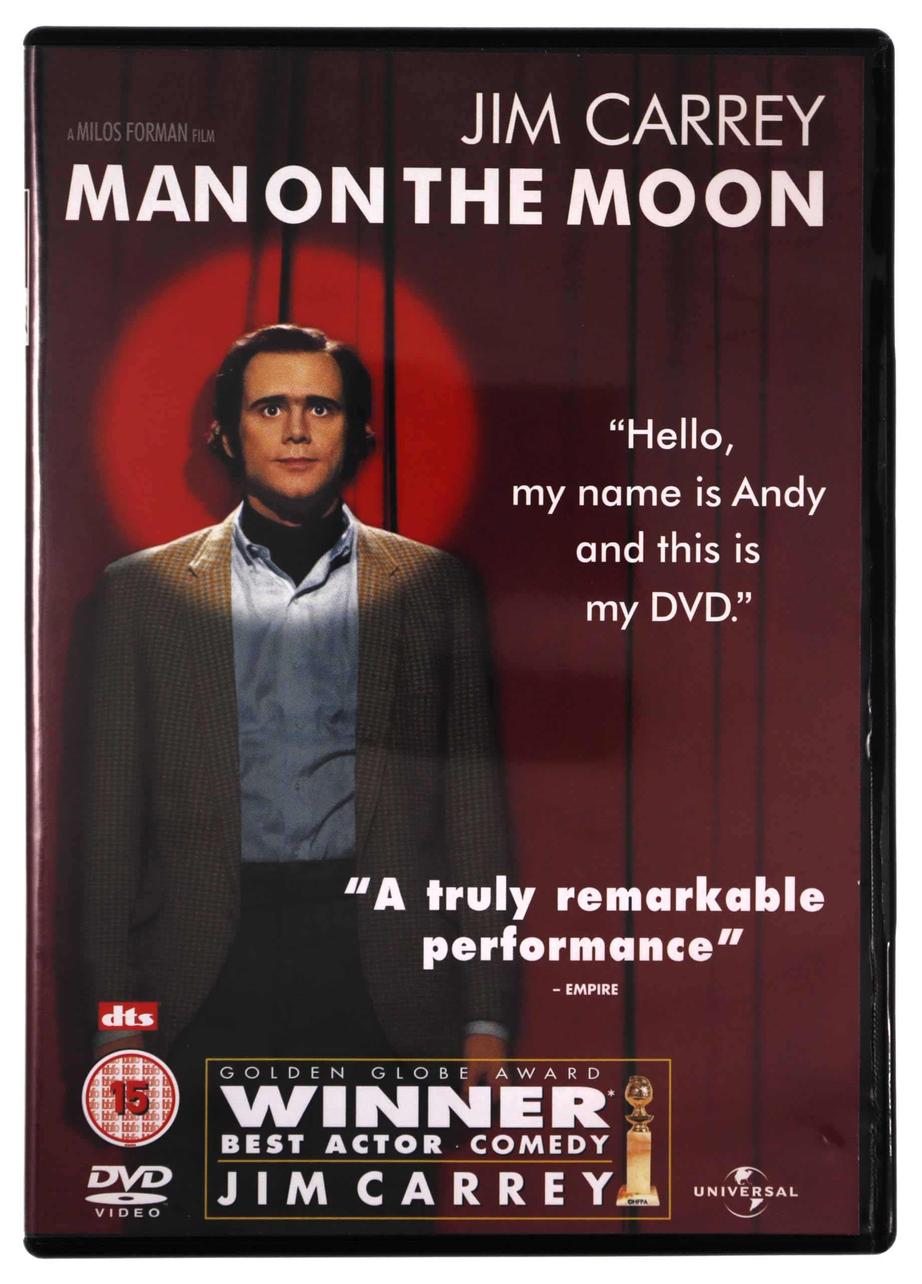 Man on the Moon [DVD] [1999]: Amazon.co.uk: Jim Carrey