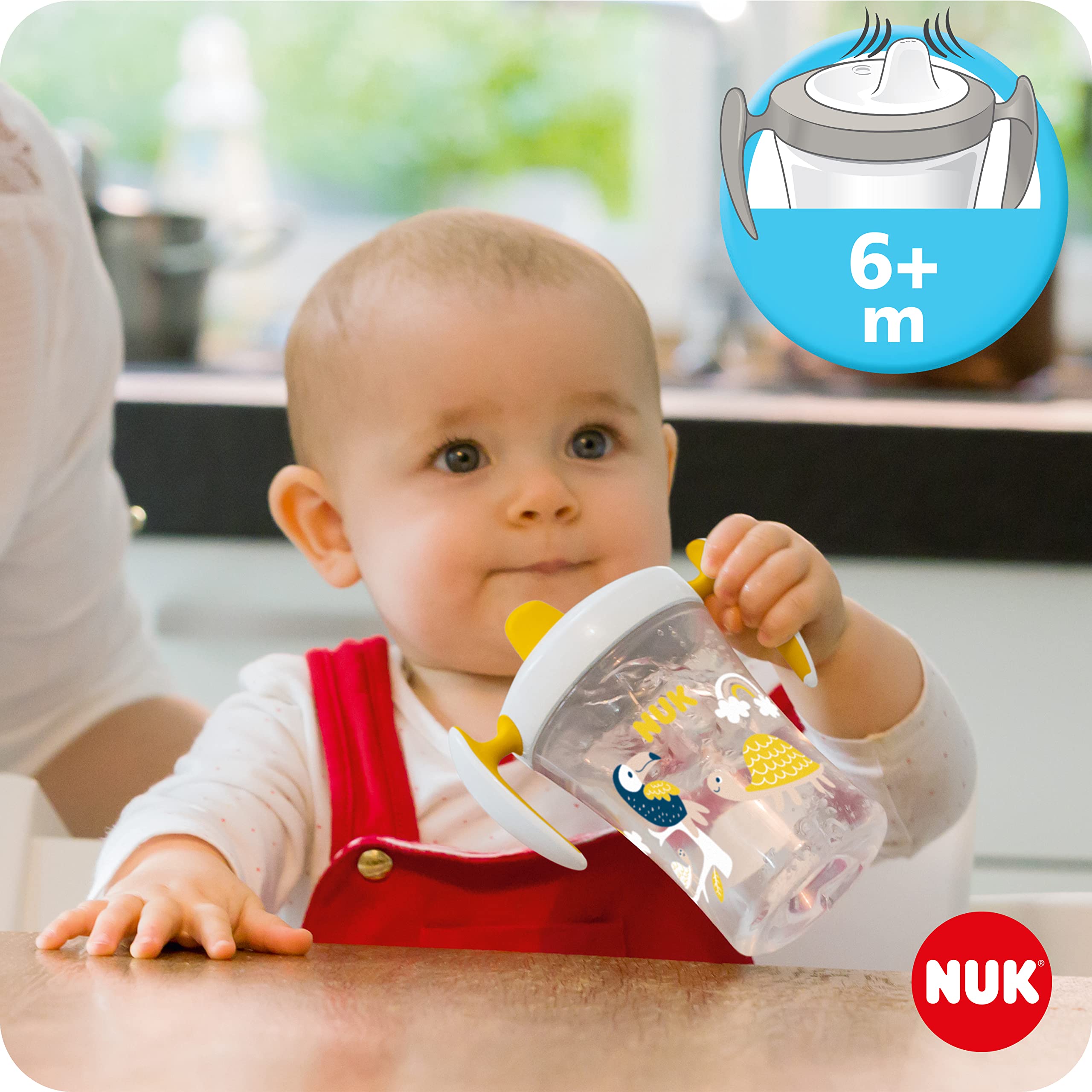 Magic Cup nauka 3 w 1 kubek i butelka na napoje 230 ml bez BPA zielony leopard
