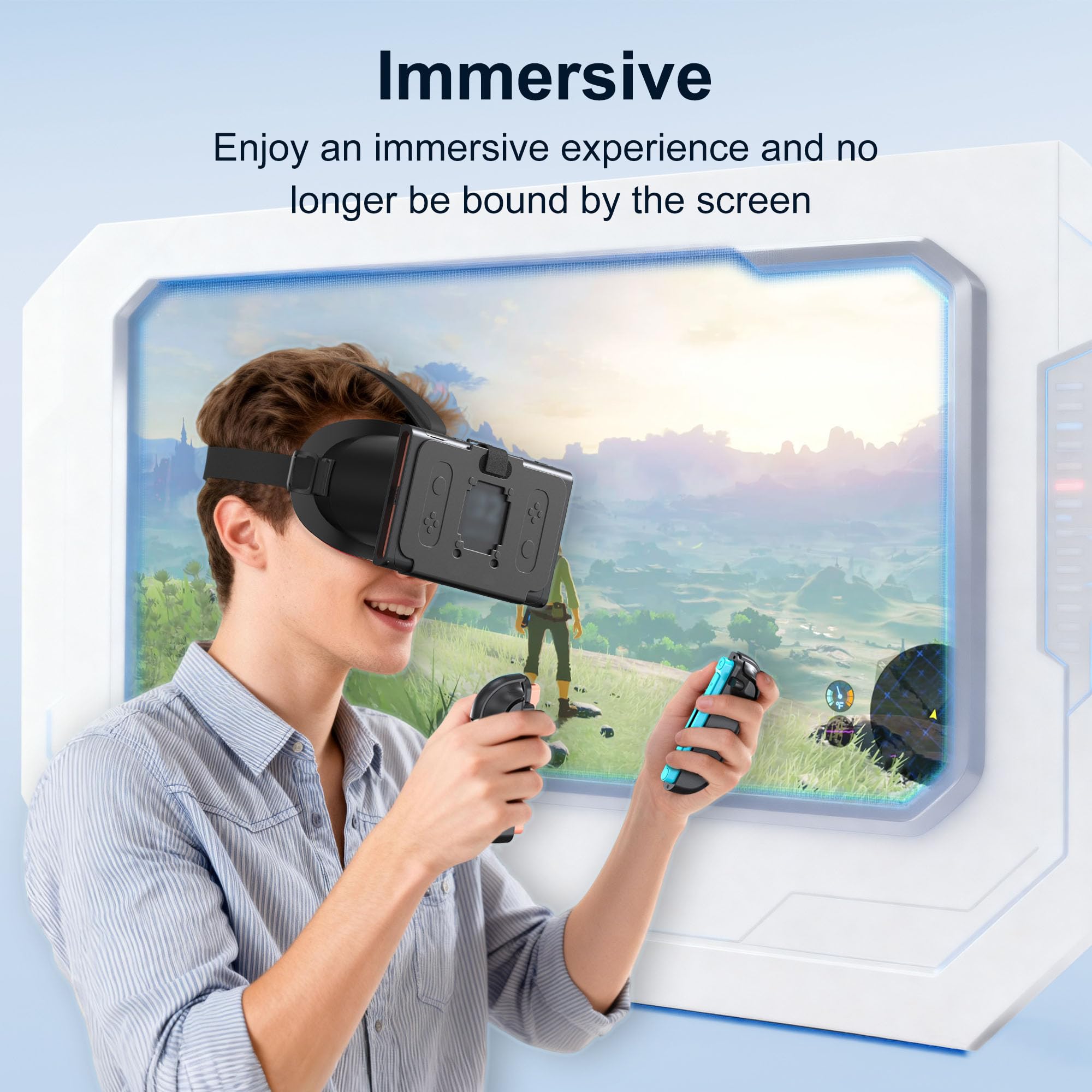 VR Headset for Nintendo Switch 2 (2025), Switch 2 Virtual Reality