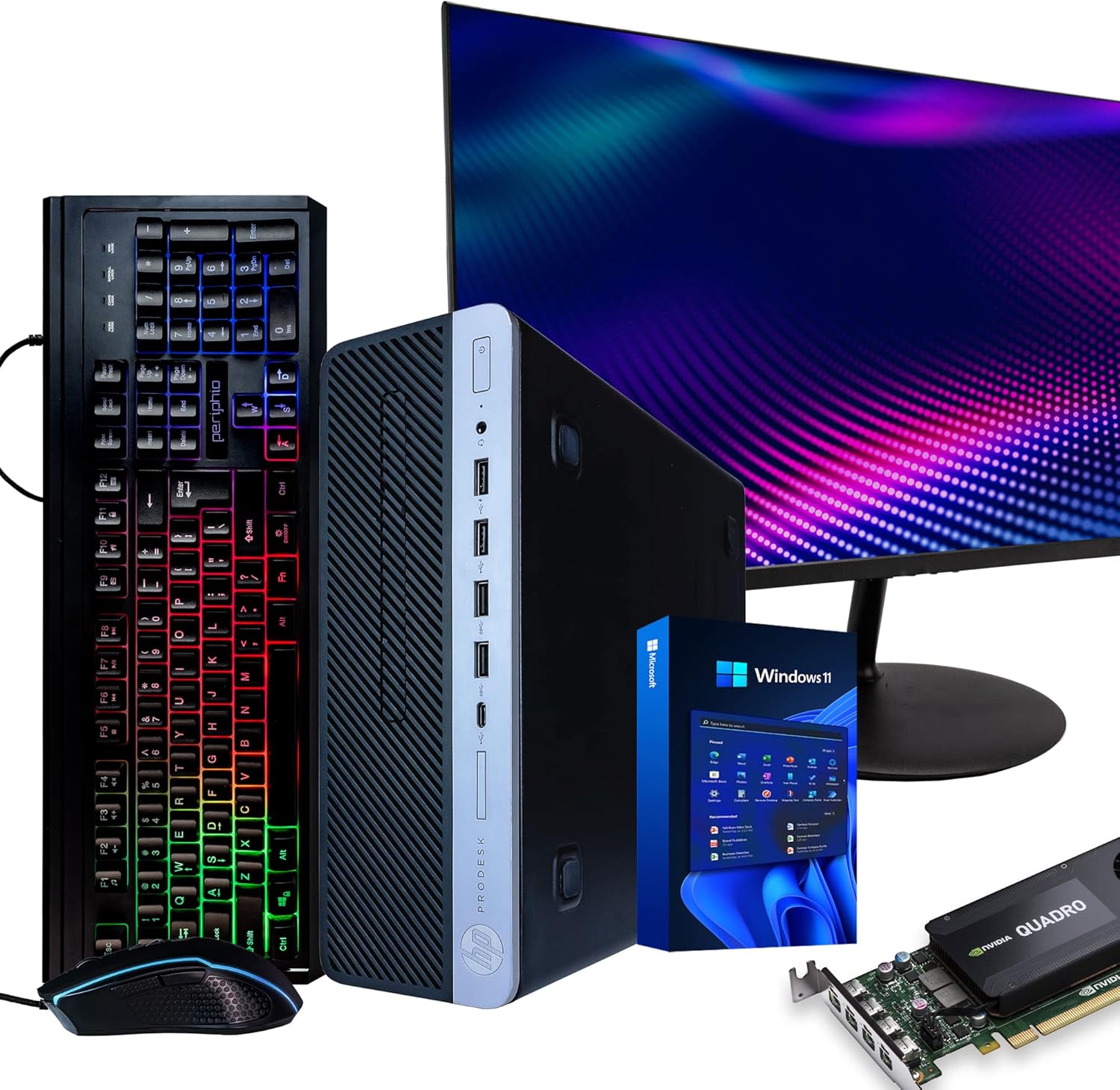 HP Workstation Desktop Computer Editing and Design