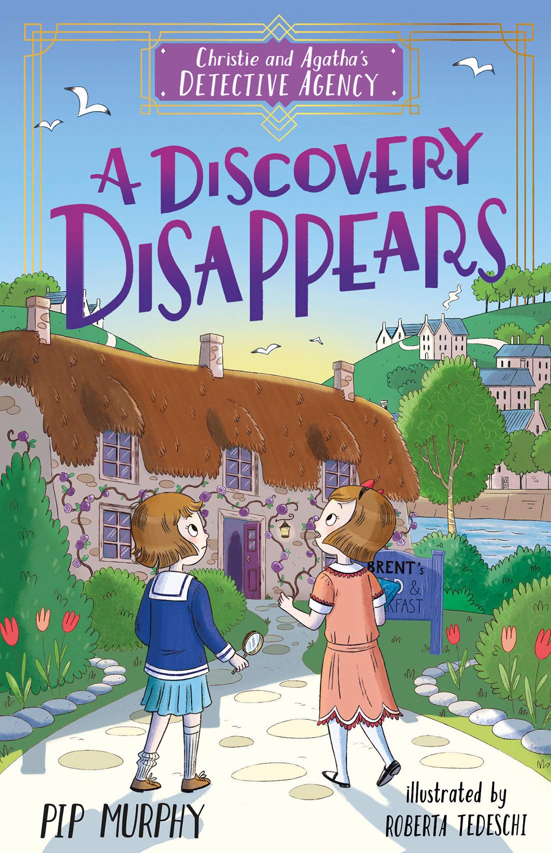 A Discovery Disappears (Christie and Agatha's Detective Agency, Book 1) - a Fun Mystery for Ages 7-9