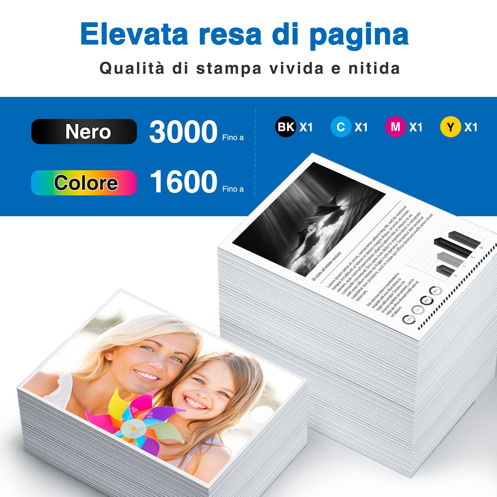 starink 963XL Confezione da 4 Compatibili per Cartucce HP 963 XL Multipack per Officejet Pro 9012e 9010 9010e 9012 9014e 9020 9020e 9022 9022e 9025e 9015e 9016e 9019,Nero, Ciano, Giallo Magenta
