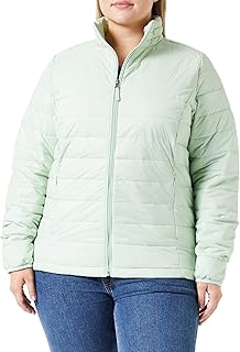 Damen Leichte Steppjacke Wasserabweisend Packbare Daunenjacke für Übergang