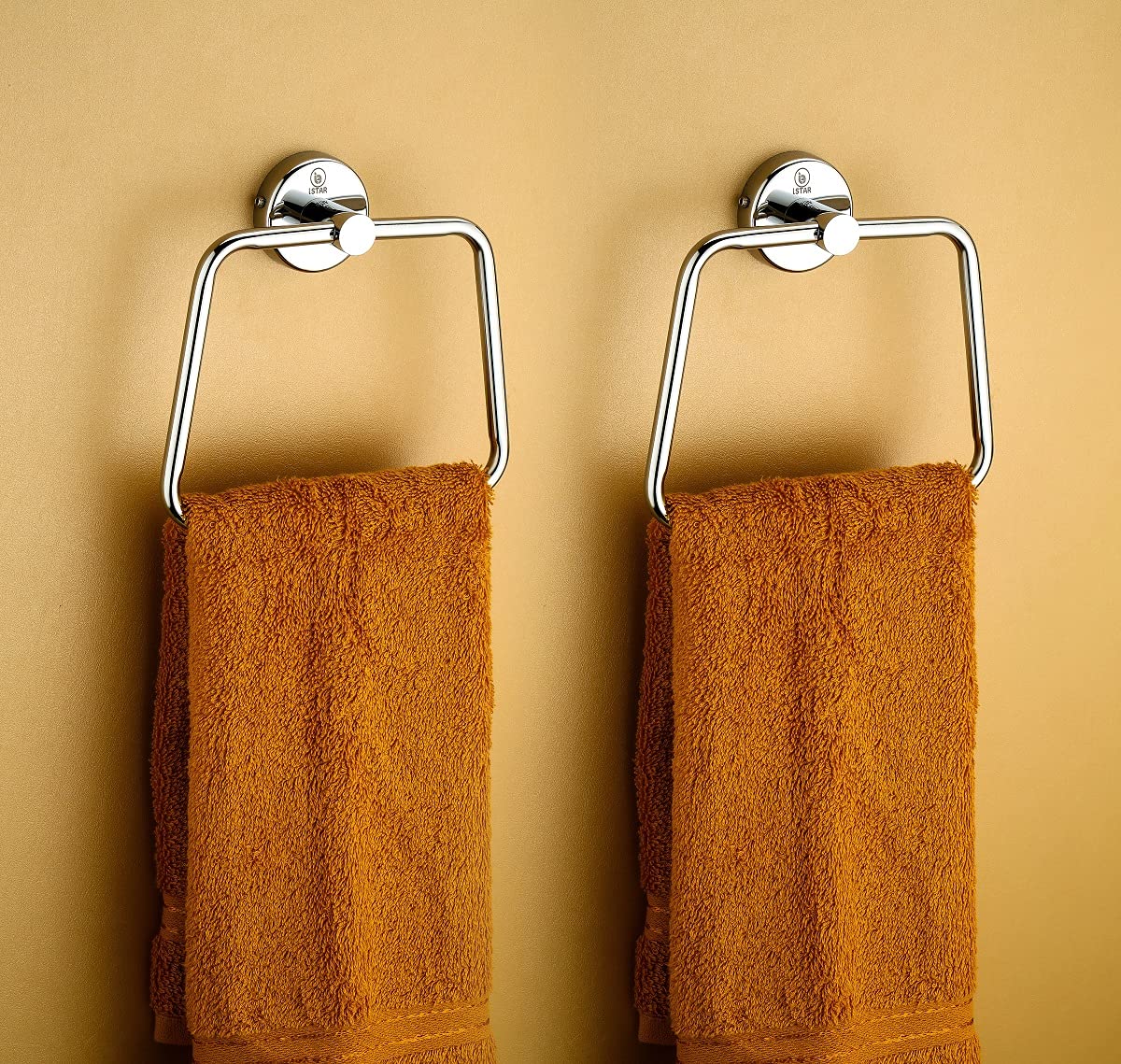 iSTAR Towel Ring for Wash Basin | Stainless Steel Towel Ring/Napkin Holder for Bathroom & Kitchen – Wall Mounted Towel Stand/Hanger with Chrome Finish (Pack of 1) — Amazon image 12