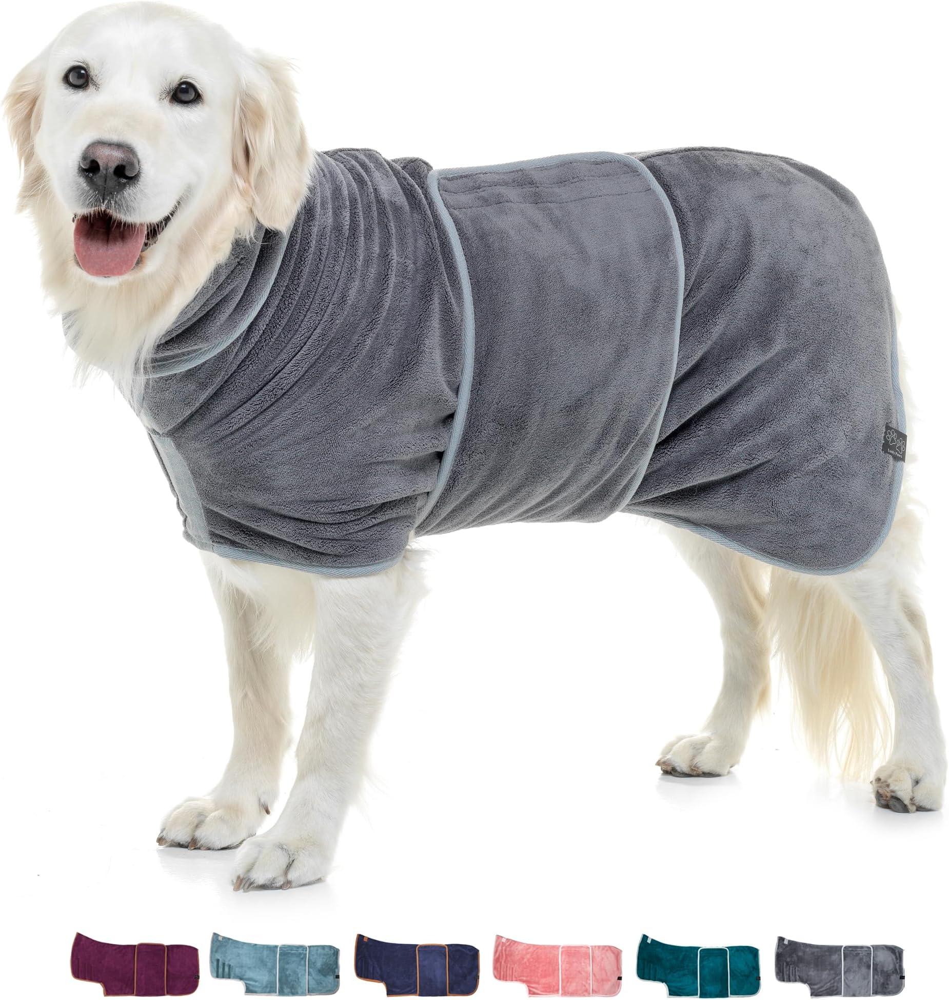 Dog & Field 2 in 1 Fully Waterproof Dog Coat Microfiber Lined Drying