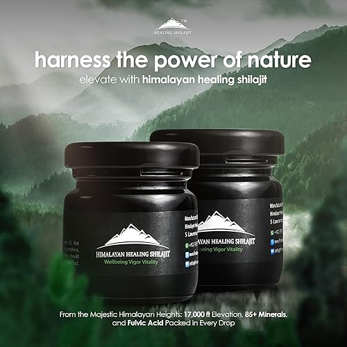 Miniatura 5 de Shilajit de oro del Himalaya puro y auténtico - Procedente, cosechado y purificado en altitud - Enviado directamente desde Skardu, Gilgit Baltistan