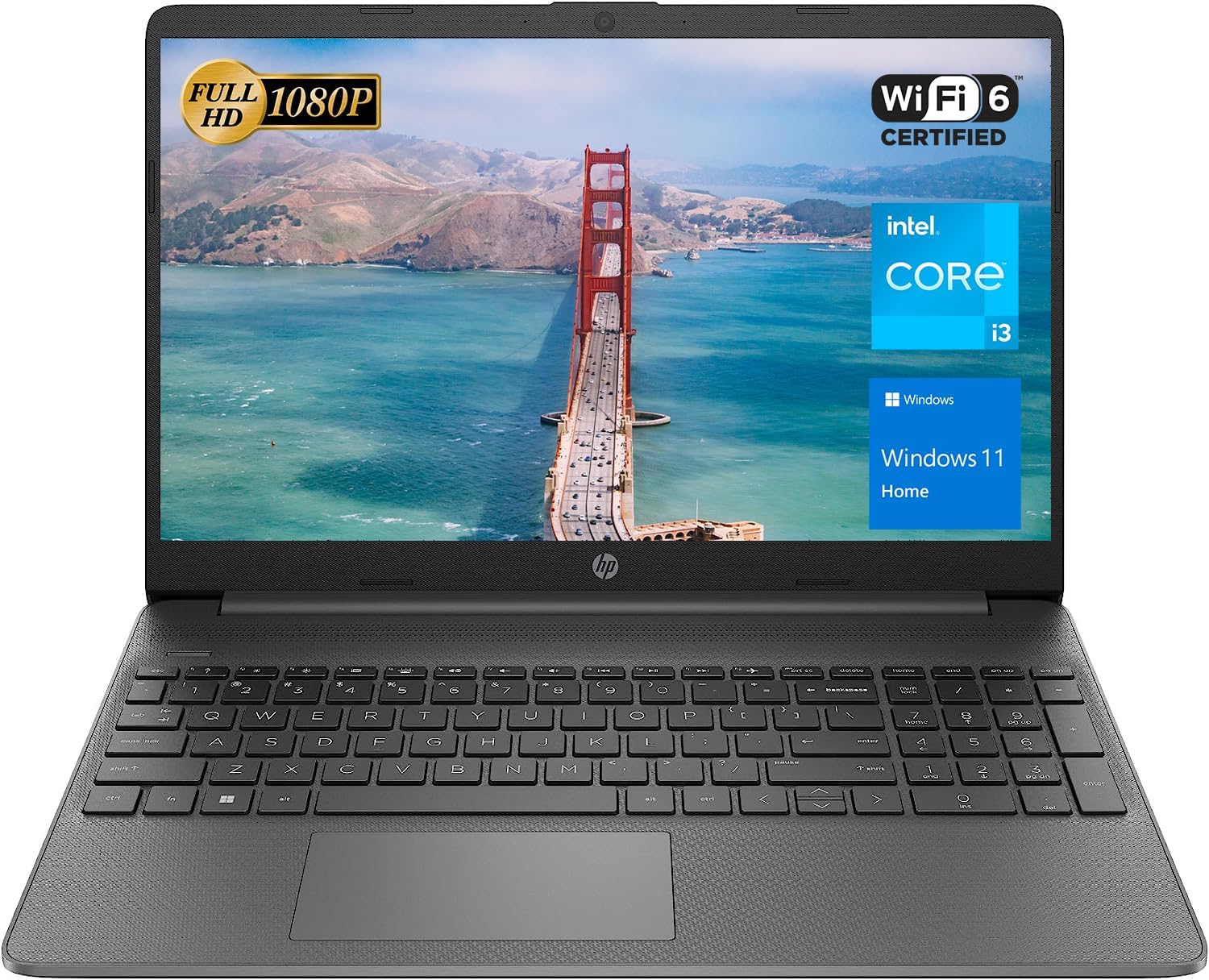 Amazon.com: HP 21 Inch Touchscreen Laptop, FHD Display, 13th Core i7 ...