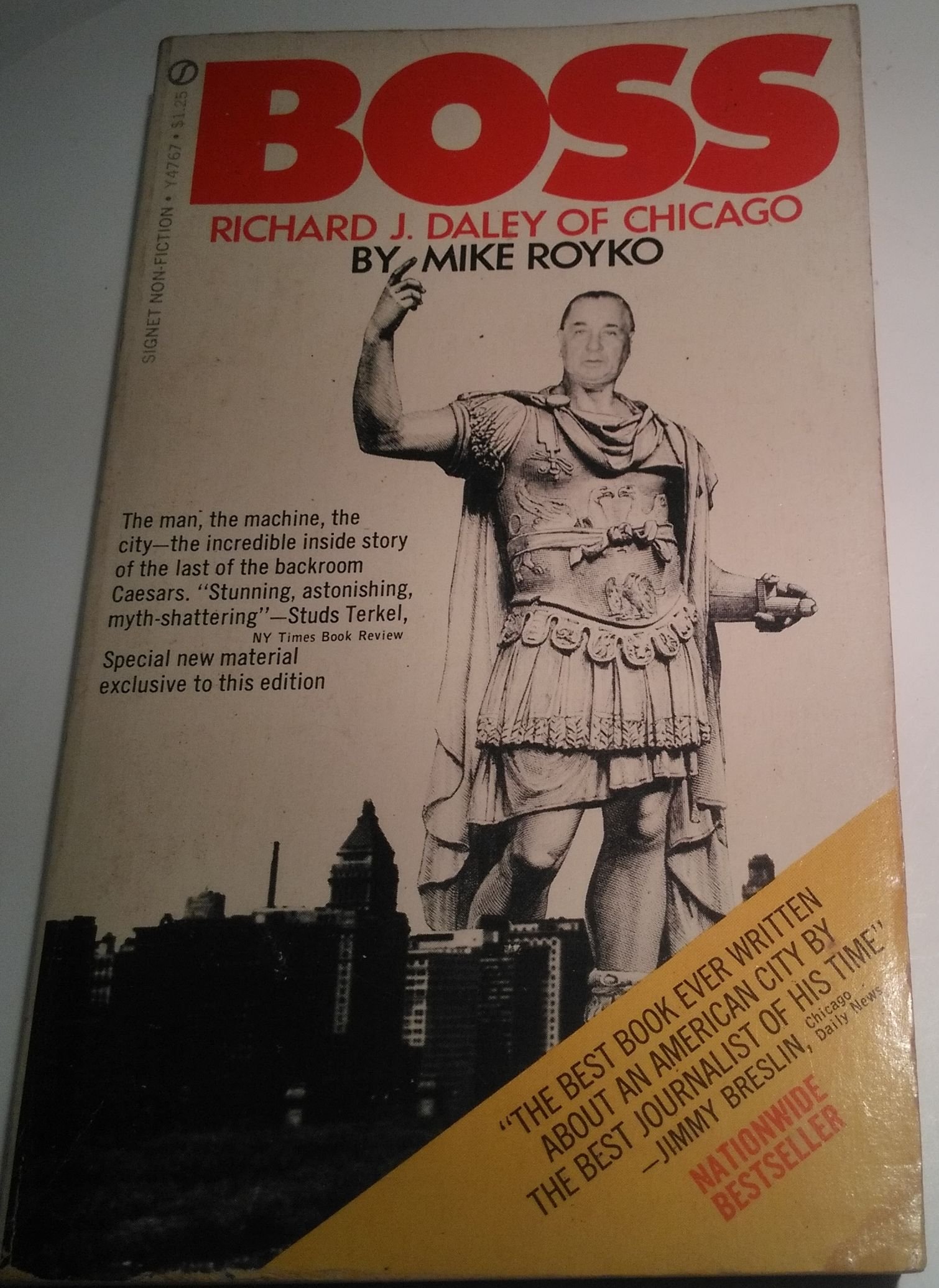 Buy Boss: Richard J. Daley of Chicago (Signet) — BookShops.in