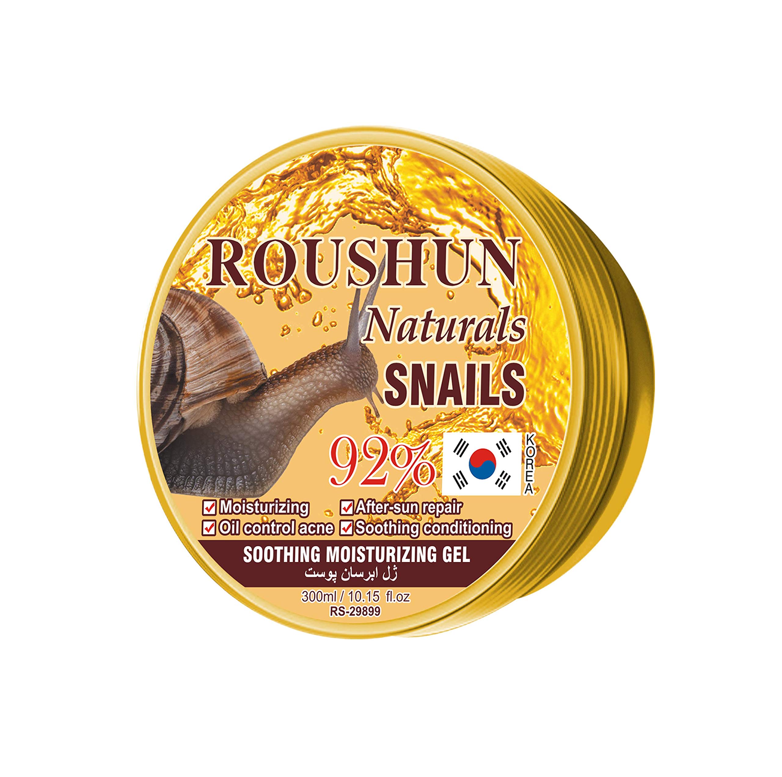 ROUSHUIN Naturals Snails 92% Gel Moisturizing 300Gm
