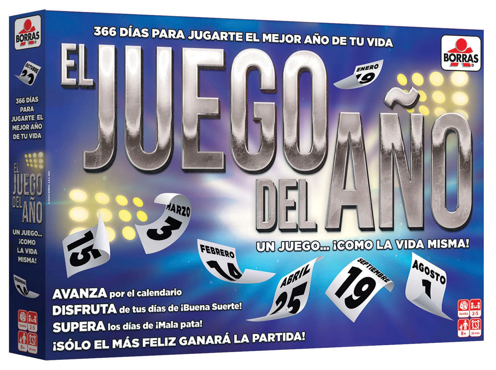 JUEGO Mesa Familiar JUEGO del AÑO EDUCA