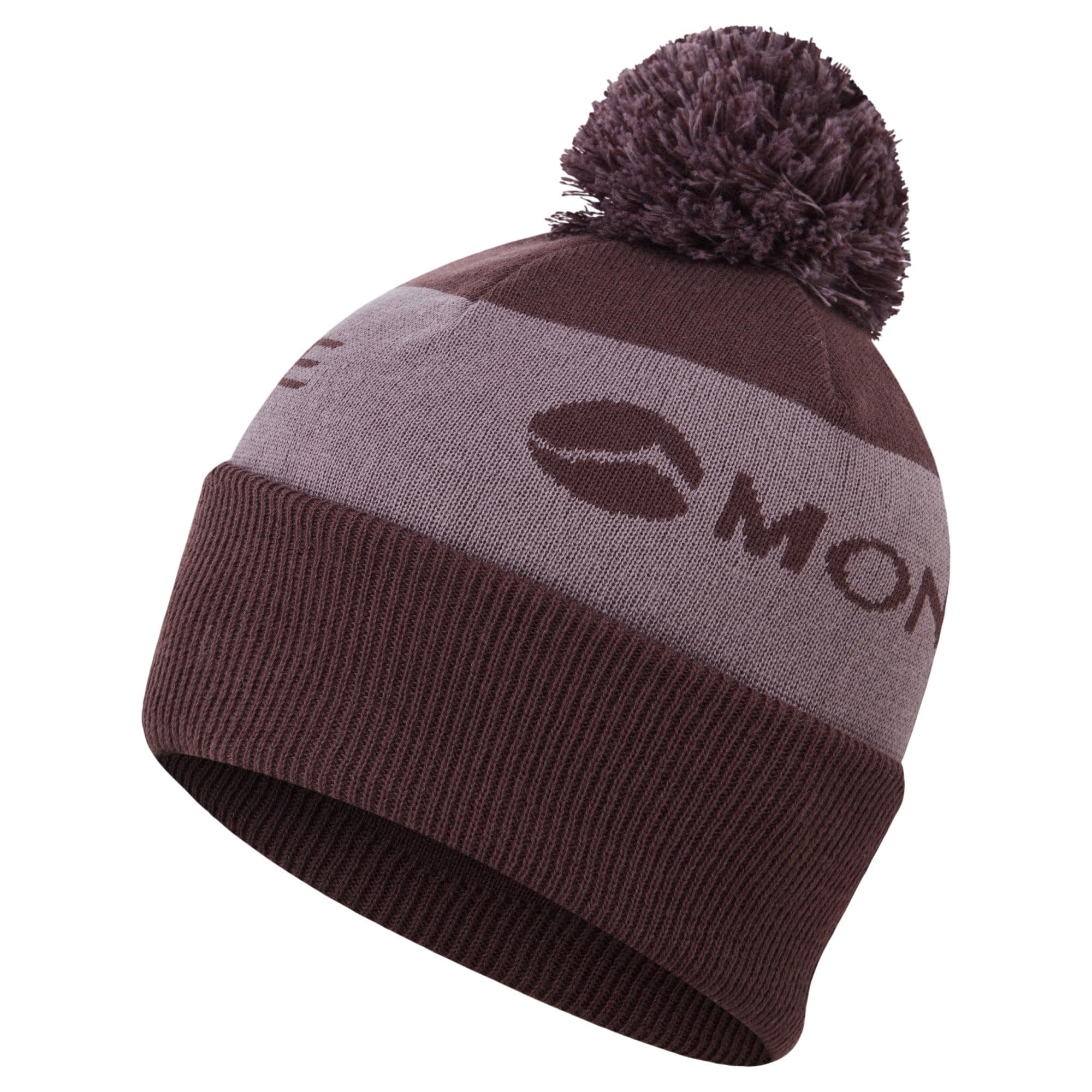 Montane Men's Dark Garnet Logo Cuffed Beanie: Colour: